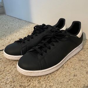 Adidas Stan Smith flat black womens 8